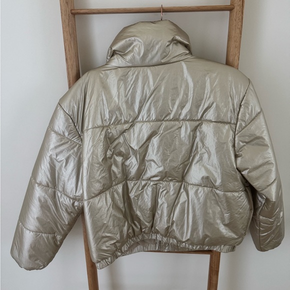 Metallic Puffer Jacket - Picture 3 of 3